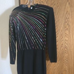 St. John Black Knit Garment
